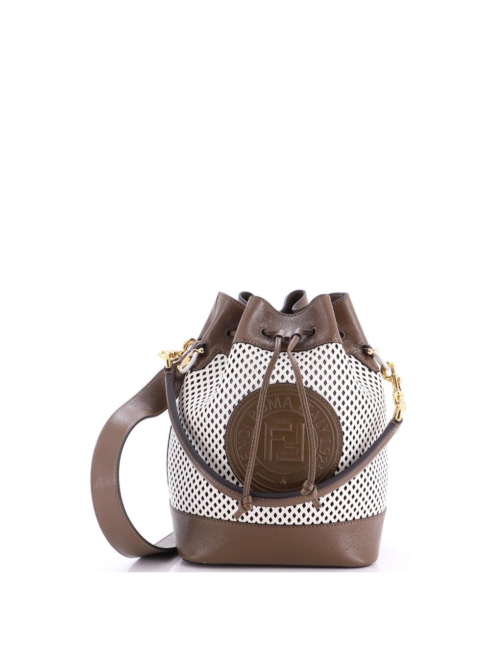 Fendi Mon Tresor Bucket Bag Perforated #275330F96B
